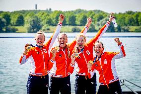 Paris 2024 - Netherlands Take Gold In Women's Four Final Rowing