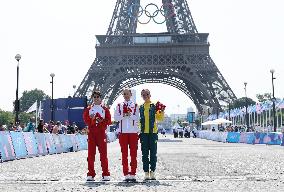 Paris 2024 - Yang Jiayu of China Takes Gold In Women's 20Km Race Walk