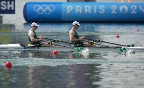 (PARIS2024) FRANCE-VAIRES-SUR-MARNE-OLY-ROWING