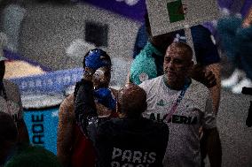 Paris 2024 - Controversal Biologically Male Boxer Imane Khelif in Women Category