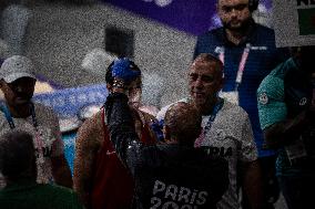 Paris 2024 - Controversal Biologically Male Boxer Imane Khelif in Women Category