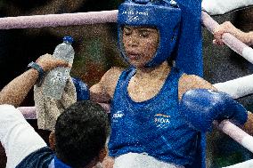 Paris 2024 - Boxing - China v India