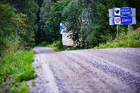 Rally race - Fia World Rally Championship  Wrc Secto Rally Finland  2024