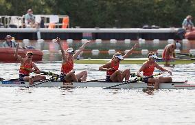 (PARIS2024) FRANCE-VAIRES-SUR-MARNE-OLY-ROWING