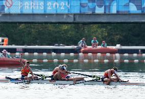 (PARIS2024) FRANCE-VAIRES-SUR-MARNE-OLY-ROWING