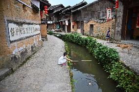 (FujianPano)CHINA-FUJIAN-PUYUAN-ANCIENT VILLAGE-TOURISM (CN)