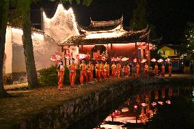 (FujianPano)CHINA-FUJIAN-PUYUAN-ANCIENT VILLAGE-TOURISM (CN)