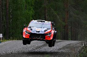 Rally race - Fia World Rally Championship  Wrc Secto Rally Finland  2024