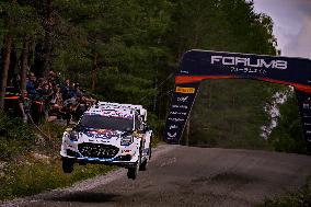 Rally race - Fia World Rally Championship  Wrc Secto Rally Finland  2024