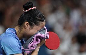 (PARIS2024)FRANCE-PARIS-OLY-TABLE TENNIS