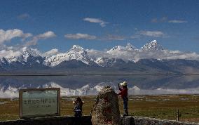 CHINA-XIZANG-MOUNT CHOMOLHARI-SCENERY (CN)