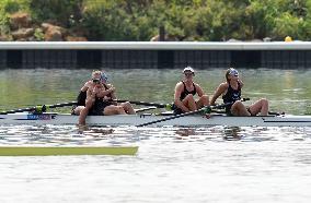 (PARIS2024) FRANCE-VAIRES-SUR-MARNE-OLY-ROWING