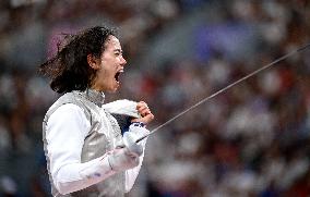 (PARIS2024) FRANCE-PARIS-OLY-FENCING