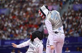 (PARIS2024) FRANCE-PARIS-OLY-FENCING