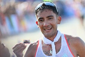 Paris 2024 - Brian Daniel Pintado Takes Gold In Men's 20km Race Walk