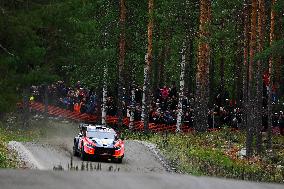 Rally race - Fia World Rally Championship  Wrc Secto Rally Finland  2024