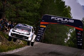 Rally race - Fia World Rally Championship  Wrc Secto Rally Finland  2024