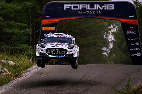 Rally race - Fia World Rally Championship  Wrc Secto Rally Finland  2024