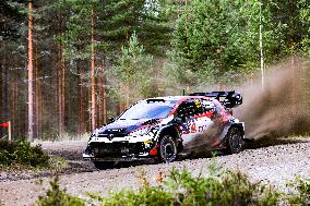 Rally race - Fia World Rally Championship  Wrc Secto Rally Finland  2024