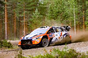 Rally race - Fia World Rally Championship  Wrc Secto Rally Finland  2024