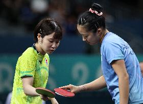 (PARIS2024)FRANCE-PARIS-OLY-TABLE TENNIS