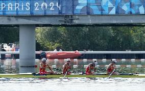 (PARIS2024) FRANCE-VAIRES-SUR-MARNE-OLY-ROWING