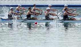 (PARIS2024) FRANCE-VAIRES-SUR-MARNE-OLY-ROWING