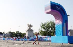 Paris 2024 - Yang Jiayu of China Takes Gold In Women's 20Km Race Walk