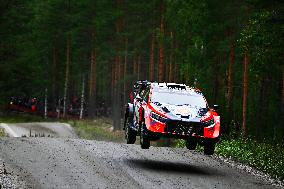 Rally race - Fia World Rally Championship  Wrc Secto Rally Finland  2024