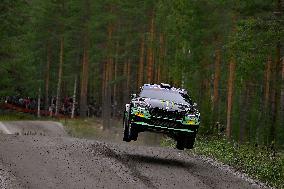 Rally race - Fia World Rally Championship  Wrc Secto Rally Finland  2024