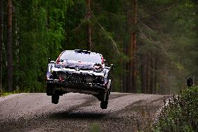 Rally race - Fia World Rally Championship  Wrc Secto Rally Finland  2024