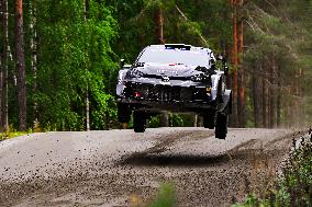 Rally race - Fia World Rally Championship  Wrc Secto Rally Finland  2024