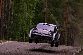 Rally race - Fia World Rally Championship  Wrc Secto Rally Finland  2024