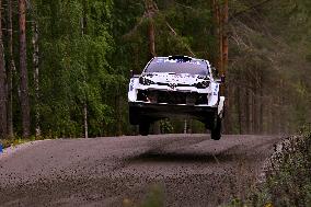 Rally race - Fia World Rally Championship  Wrc Secto Rally Finland  2024