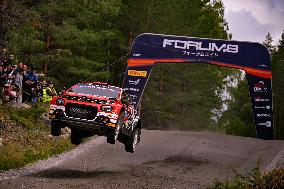 Rally race - Fia World Rally Championship  Wrc Secto Rally Finland  2024