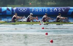 (PARIS2024) FRANCE-VAIRES-SUR-MARNE-OLY-ROWING