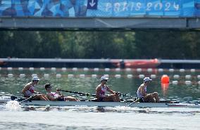 (PARIS2024) FRANCE-VAIRES-SUR-MARNE-OLY-ROWING