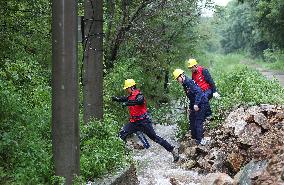 CHINA-LIAONING-DANDONG-FLOODS-AFTERMATH (CN)