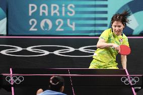 (PARIS2024)FRANCE-PARIS-OLY-TABLE TENNIS