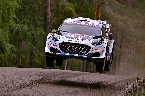 Rally race - Fia World Rally Championship  Wrc Secto Rally Finland  2024