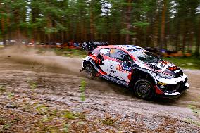 Rally race - Fia World Rally Championship  Wrc Secto Rally Finland  2024