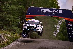 Rally race - Fia World Rally Championship  Wrc Secto Rally Finland  2024