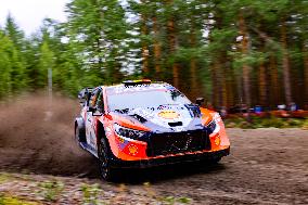 Rally race - Fia World Rally Championship  Wrc Secto Rally Finland  2024