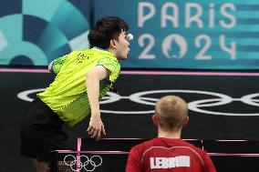 (PARIS2024)FRANCE-PARIS-OLY-TABLE TENNIS