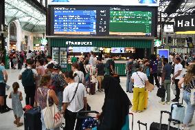 Train Traffic Disrupted After Train Collision With Tree - France