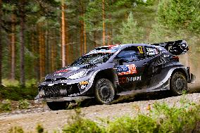 Rally race - Fia World Rally Championship  Wrc Secto Rally Finland  2024