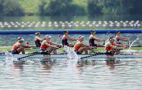 (PARIS2024) FRANCE-VAIRES-SUR-MARNE-OLY-ROWING