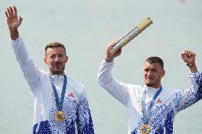 (PARIS2024) FRANCE-VAIRES-SUR-MARNE-OLY-ROWING