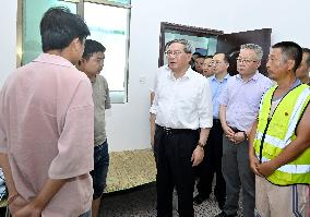 CHINA-HUNAN-LI QIANG-FLOOD CONTROL-DISASTER RELIEF-INSPECTION (CN)