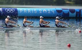 (PARIS2024) FRANCE-VAIRES-SUR-MARNE-OLY-ROWING